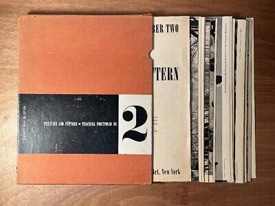 Teaching Portfolio No 2: Texture and Pattern. 1949. VG HC Loose Plates Learnin..