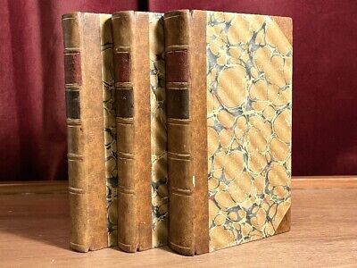 G.R. Porter, The Progress of the Nation, 1836, 1st ed. 3 Vols. Rebound, Very G..
