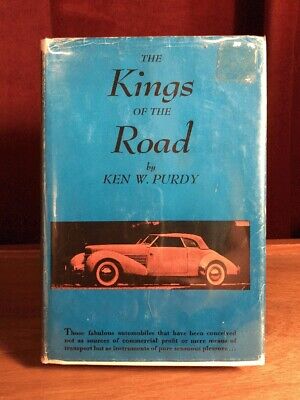 The Kings of the Road, Ken W. Purdy, 1952, Fine Book in Good DJ