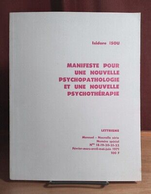 Manifeste Pour Une Nouvelle Psychopathologie et Une Nouvelle Psychotherapie