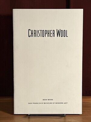 New Work: Christopher Wool, July 6 - September 3, 1989. NF SC Staplebound Art ..