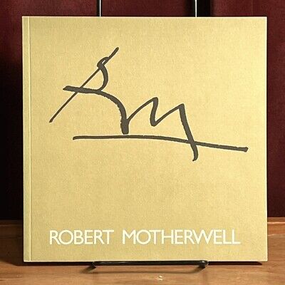 Robert Motherwell, Galeria Joan Prats, 1986, Catalan Text, RARE, Catalogue, Fine