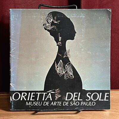 Orietta Del Sole: joias de arte. 1981. RARE. VG SC Portuguese and English Jewe..