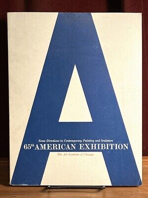 65th annual American exhibition, Art Institute ofChicago, 1962, VG