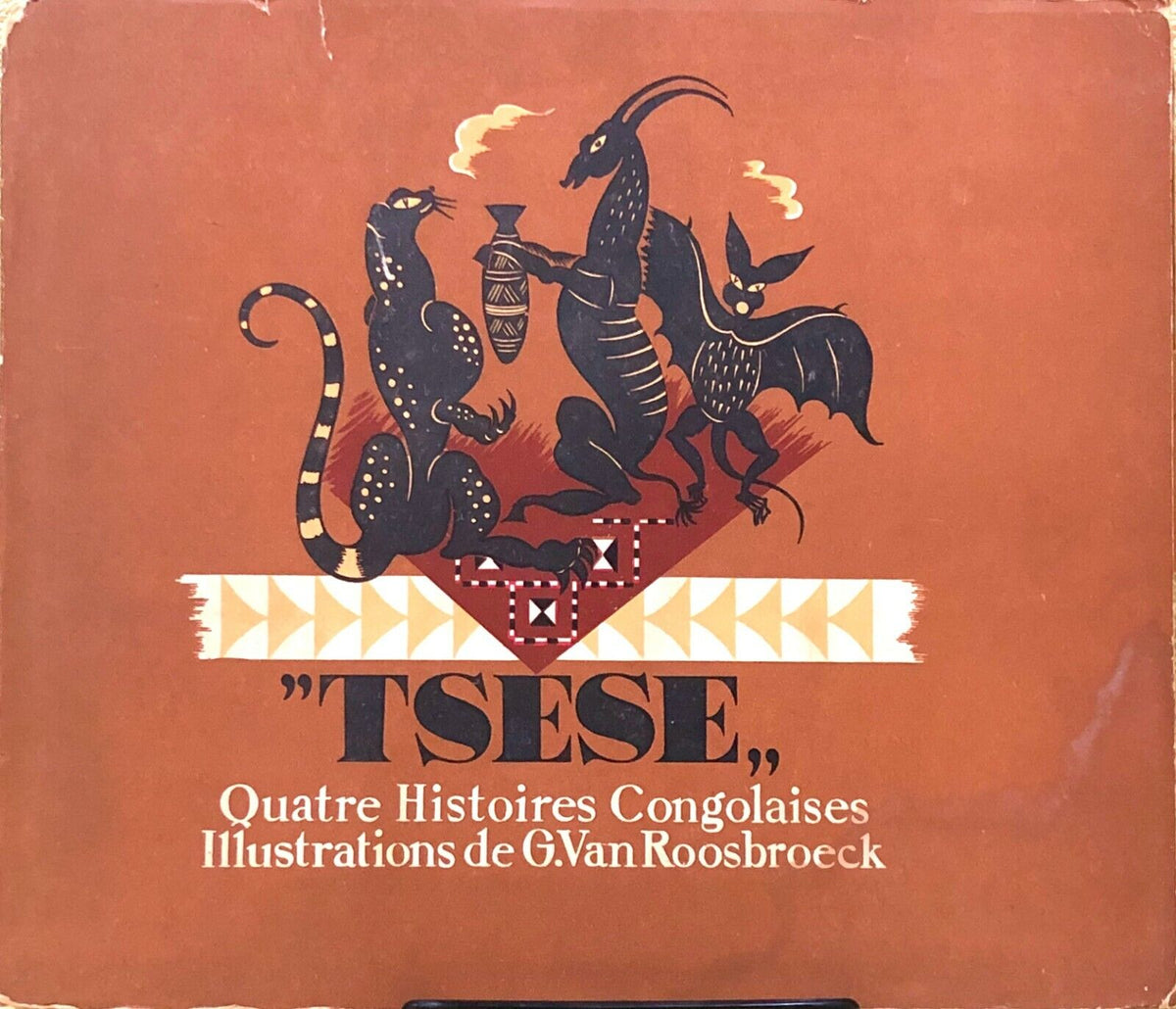 4 Histoires Congolaises by A. Brussens, illust. by Gustave Van Roosbroeck, VG