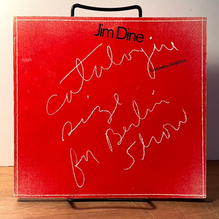 Jim Dine: Complete Graphics, John Russell, Tony Towle, Wieland Schmied, 1970, SC, Good