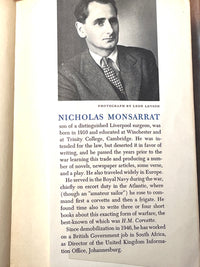The Cruel Sea, Nicholas Monsarrat, 1951, Alfred A. Knopf, 1st Ed. Paperback, VG