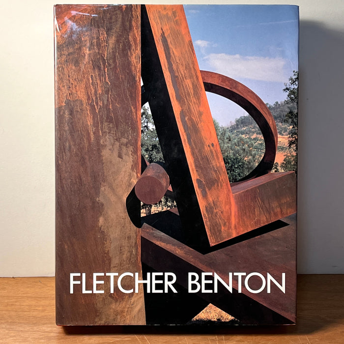 Fletcher Benton, SIGNED, Edward Lucie-Smith, Paul J. Karlstrom, 1990, Fine w/DJ