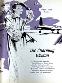 The Charming Woman, c. 1950-1951, 2 Binders (18 Magazines + 1 Guide), VG