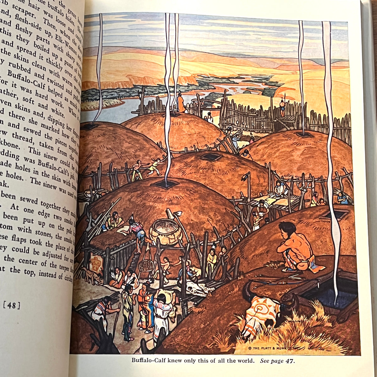 The Book of Indians, Holling C. Holling, Platt & Munk Co., 1935, Near Fine w/DJ
