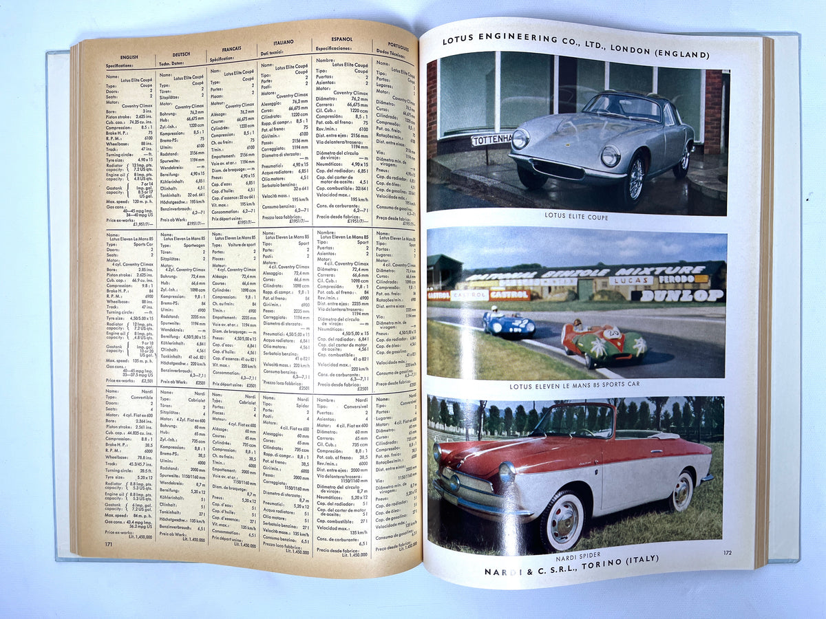 International Automobile Parade, Vol II, Arthur Logoz, 1958, Near Fine HC