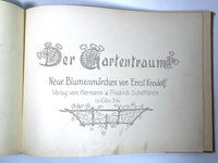Der Gartentraum (the Garden Dream) Good First Edition, Ernst Kreidolf. German Jugendstil Children's Book