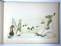 Der Gartentraum (the Garden Dream) Good First Edition, Ernst Kreidolf. German Jugendstil Children's Book