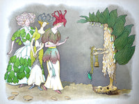 Der Gartentraum (the Garden Dream) Good First Edition, Ernst Kreidolf. German Jugendstil Children's Book