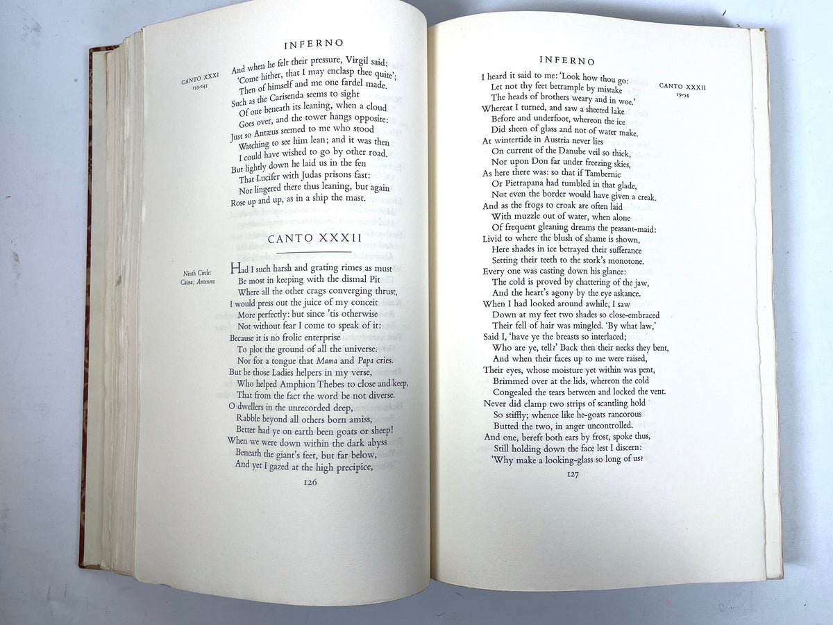 The Divine Comedy of Dante Alighieri, Hans Mardersteig, SIGNED, Limited Editions Club