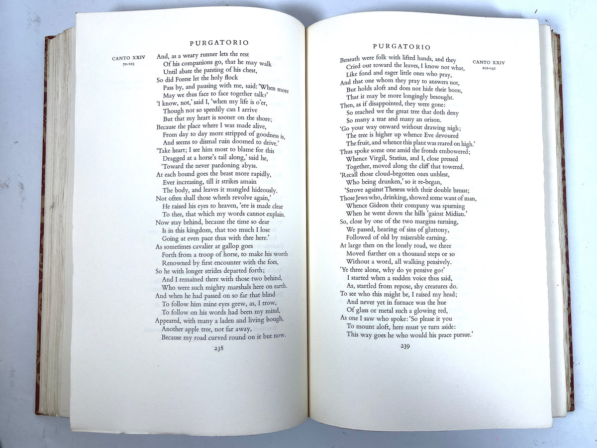 The Divine Comedy of Dante Alighieri, Hans Mardersteig, SIGNED, Limited Editions Club