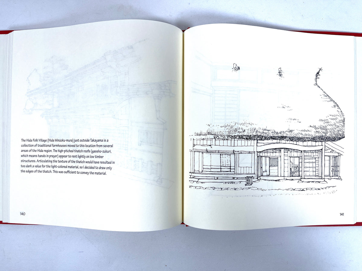 Sketches From Japan, Francis D.K. Ching, Tokyo, 2000, Near Fine hardcover