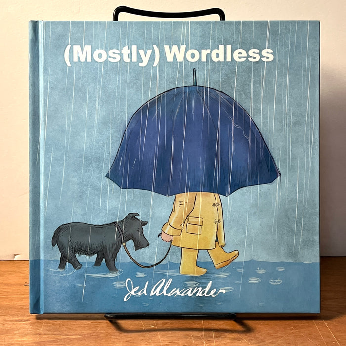 Jed Alexander. (Mostly) Wordless. 1st Print. Fine HC. 2013 Children's Book of illustrated vignettes