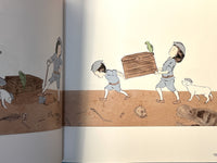 Jed Alexander. (Mostly) Wordless. 1st Print. Fine HC. 2013 Children's Book of illustrated vignettes