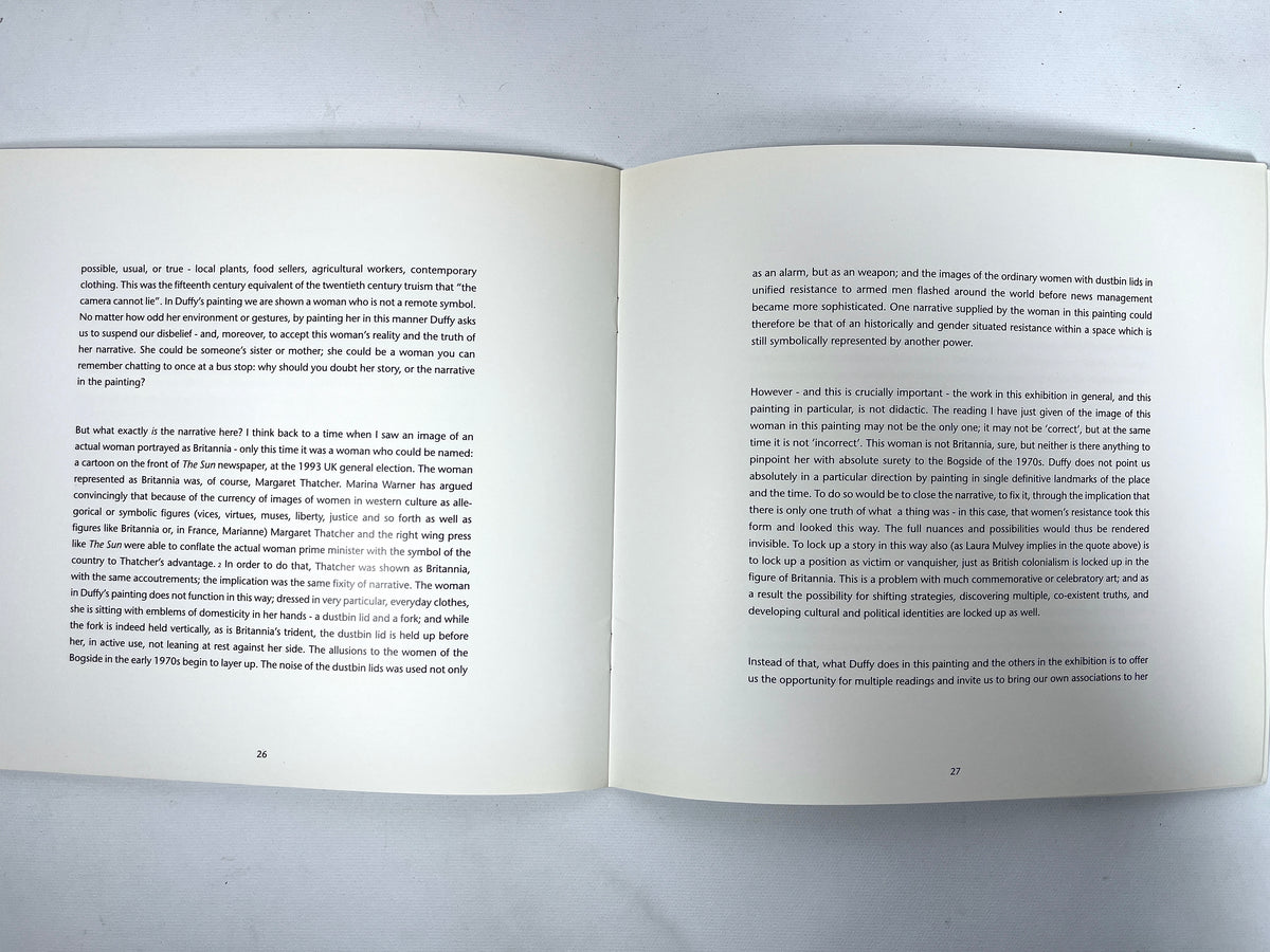 Rita Duffy: Palimpsest, The Orchard Gallery, 1995, Very Good + SC
