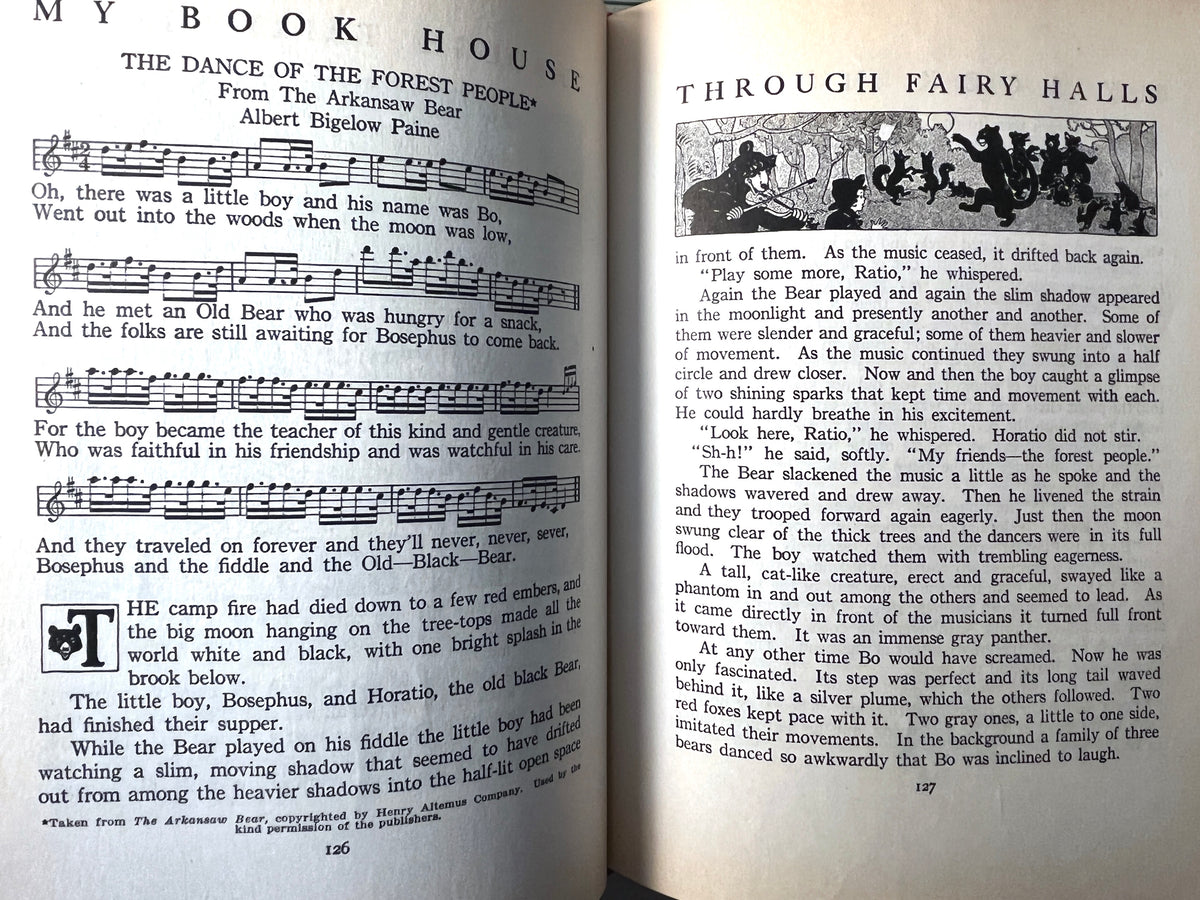 My Bookhouse (6 Vols.), Olive Beaupré Miller, c. 1928, Very Good Set