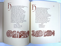 Sir Gawain & The Green Knight, Illus. Cyril Satorsky, 1971, SIGNED, Near Fine, HC w/slipcase.