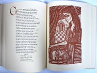Sir Gawain & The Green Knight, Illus. Cyril Satorsky, 1971, SIGNED, Near Fine, HC w/slipcase.