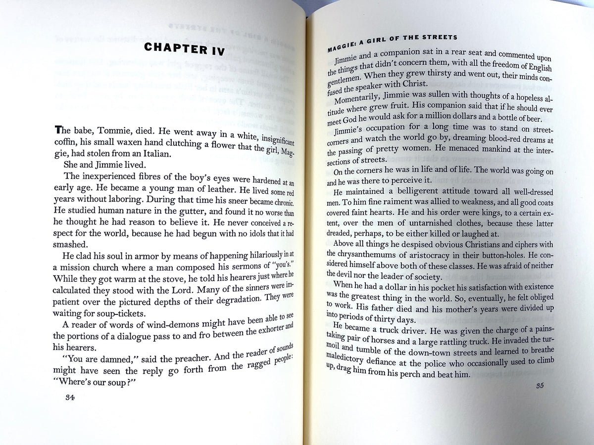 Maggie: A Girl of the Streets, Stephen Crane, Sigmund Abeles, Limited Editions Club