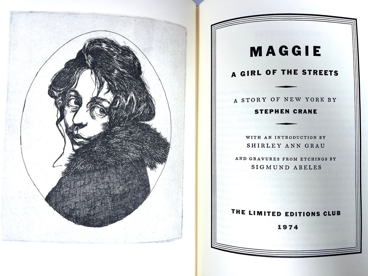 Maggie: A Girl of the Streets, Stephen Crane, Sigmund Abeles, Limited Editions Club
