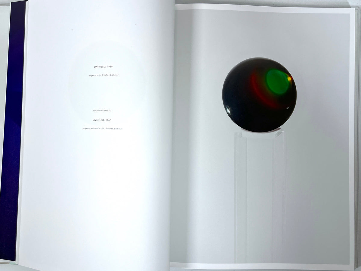 Helen Pashgian: Spheres and Lenses, 2021, exhibit catalog, Fine HC & DJ