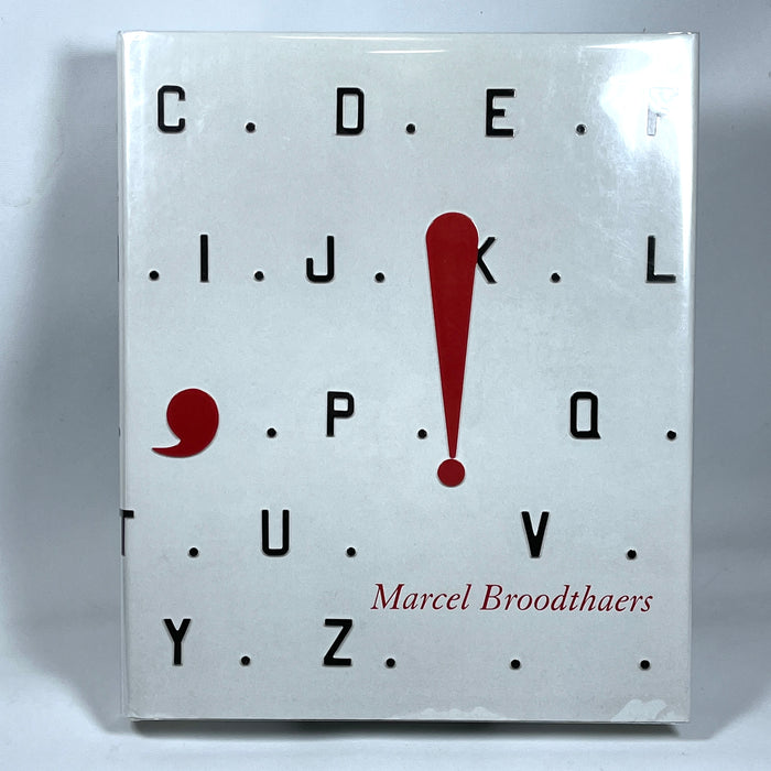 Marcel Broodthaers, Marie-Puck Broodthaers, D.A.P., 2013, Near Fine hardcover w/dust jacket.