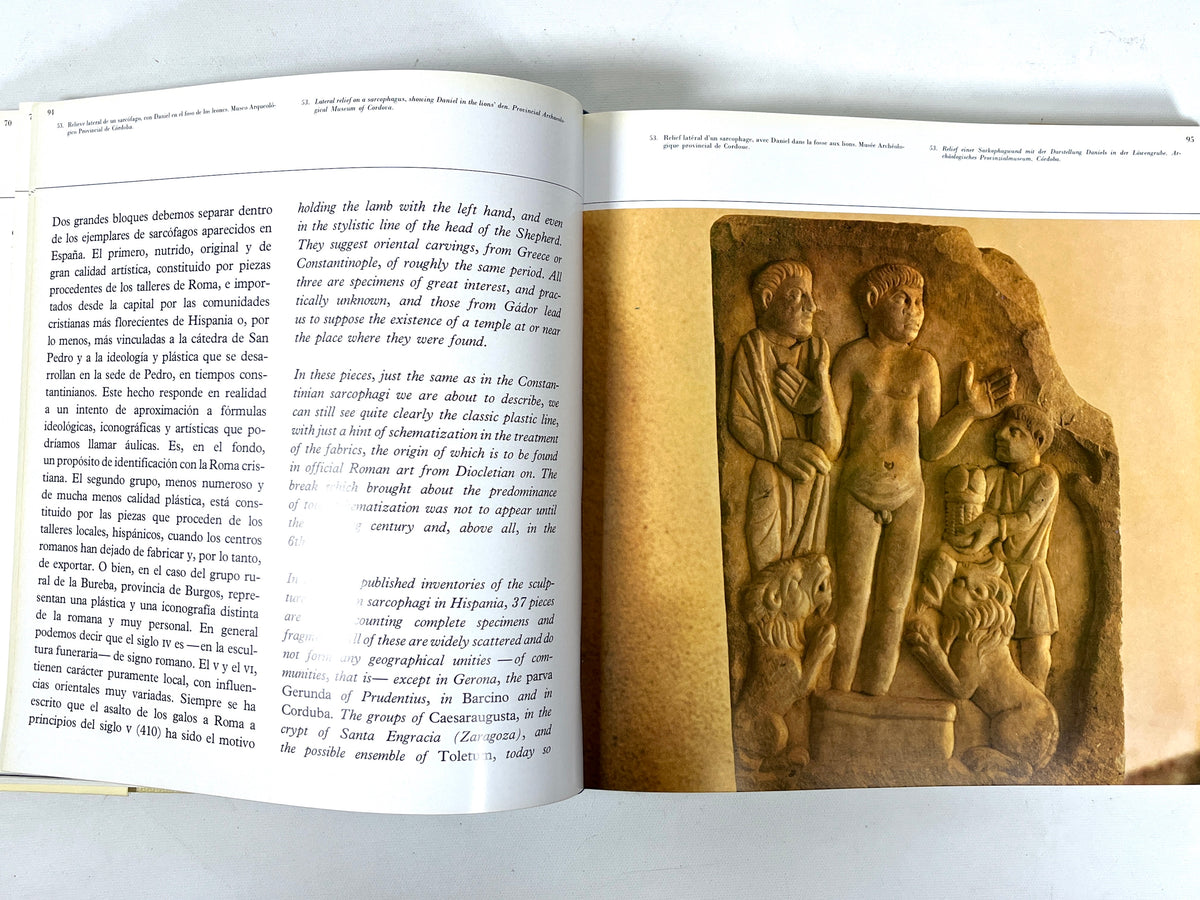 Paleochristian Art in Spain, Pedro De Palol, Very Good + hardcover & Very Good dust jacket