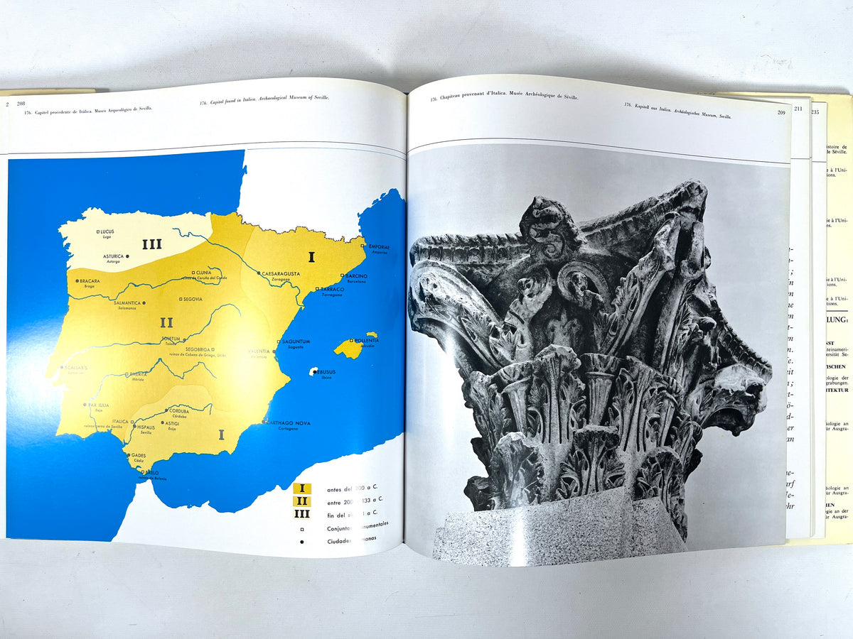 Arte Romano en España, M. Tarradell, 1969, Very Good + hardcover & dust jacket
