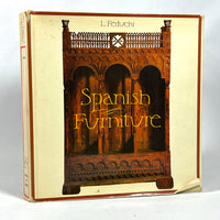 Spanish Furniture, L. Feduchi, 1969, multilingual, Very Good hardcover and dust jacket
