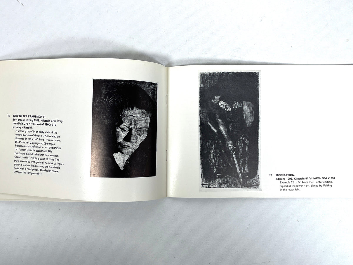 Käthe Kollwitz: Rare Prints and Drawings, Stock catalog #14, New series #2, NF SC