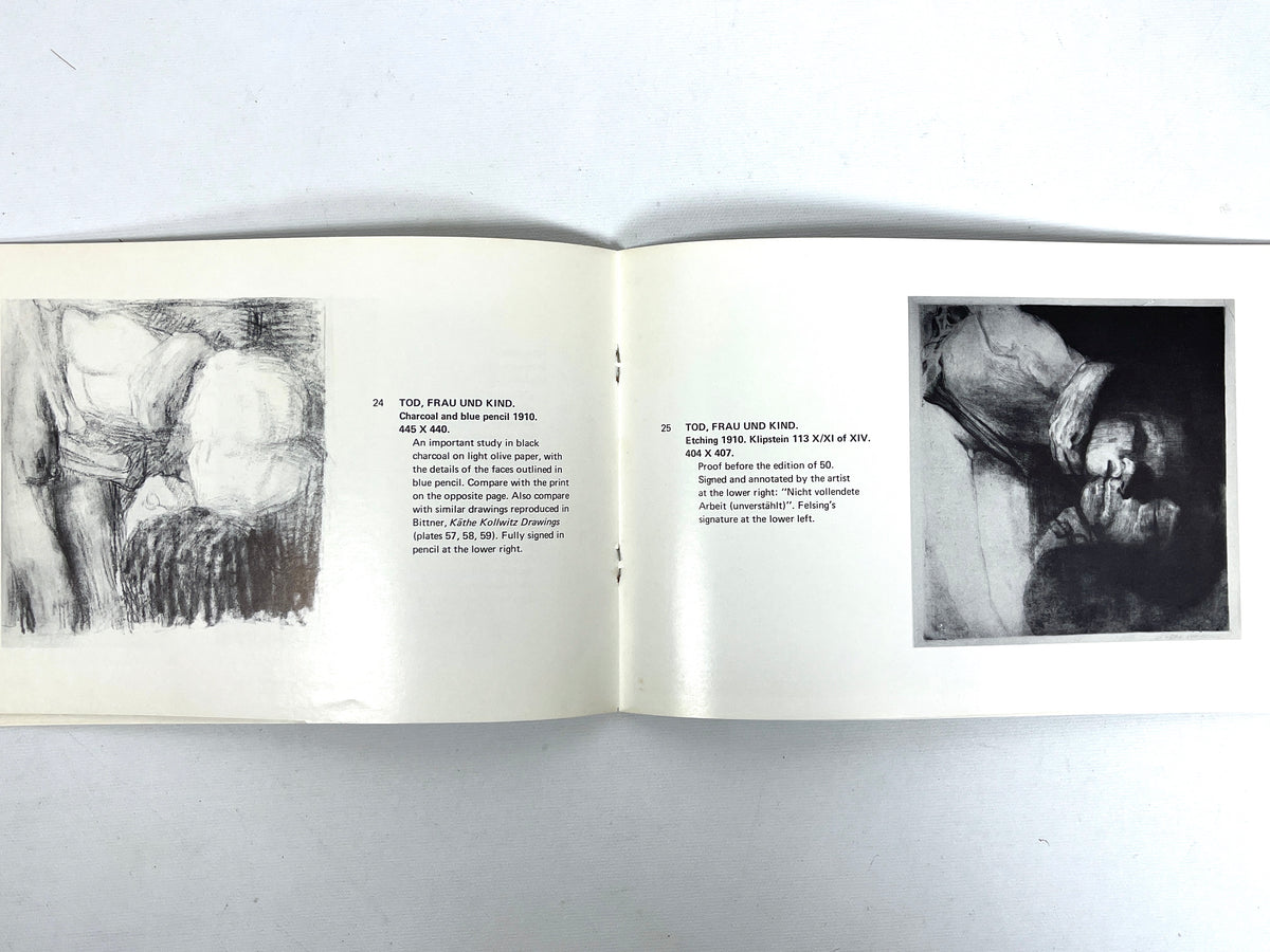 Käthe Kollwitz: Rare Prints and Drawings, Stock catalog #14, New series #2, NF SC