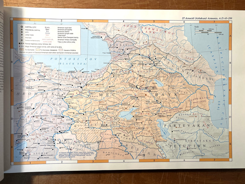 Armenia: A Historical Atlas, Robert H. Hewsen, The University of Chicago Press, 2001, HC, NF.