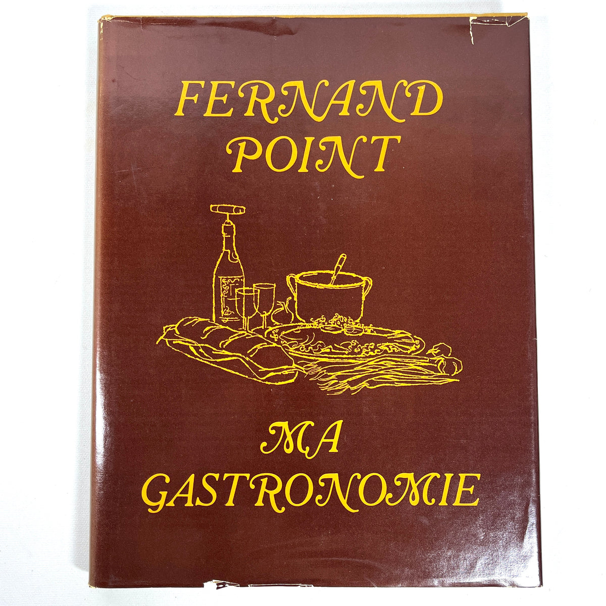 Ma Gastronomie, Fernand Point, food/cookbook, 1974, 1st edition US, VG+ HC & VG DJ
