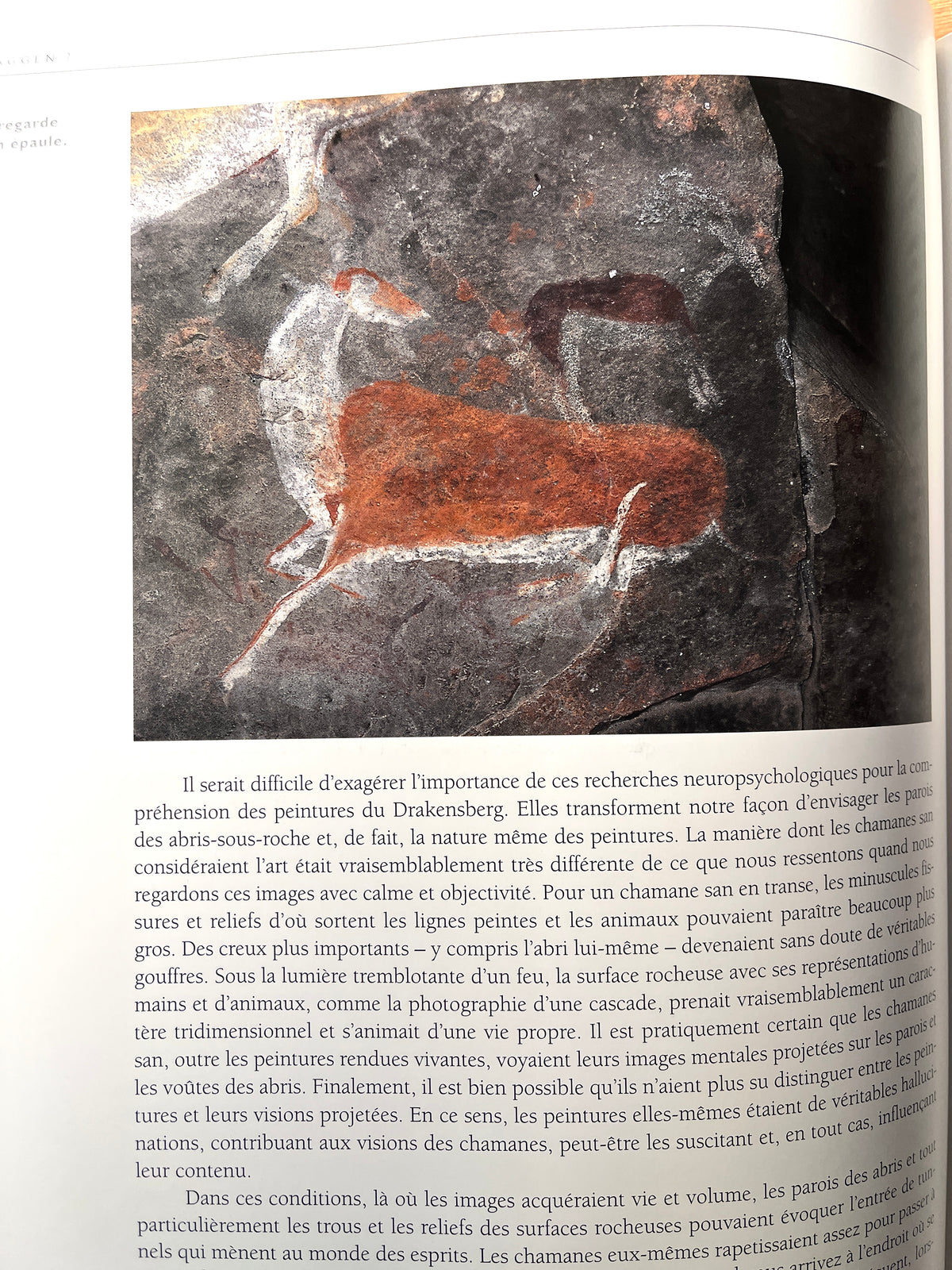 L'art Rupestre en Afrique de Sud: Mysterieuses Images du Drakensberg, Editions du Seuil, 2003, HC, NF.
