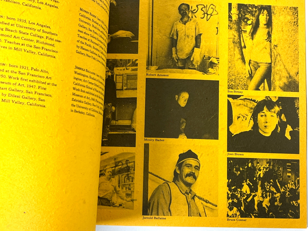 Funk, Peter Selz, 1967, University of California Berkeley, exhibit, catalog, Very Good softcover