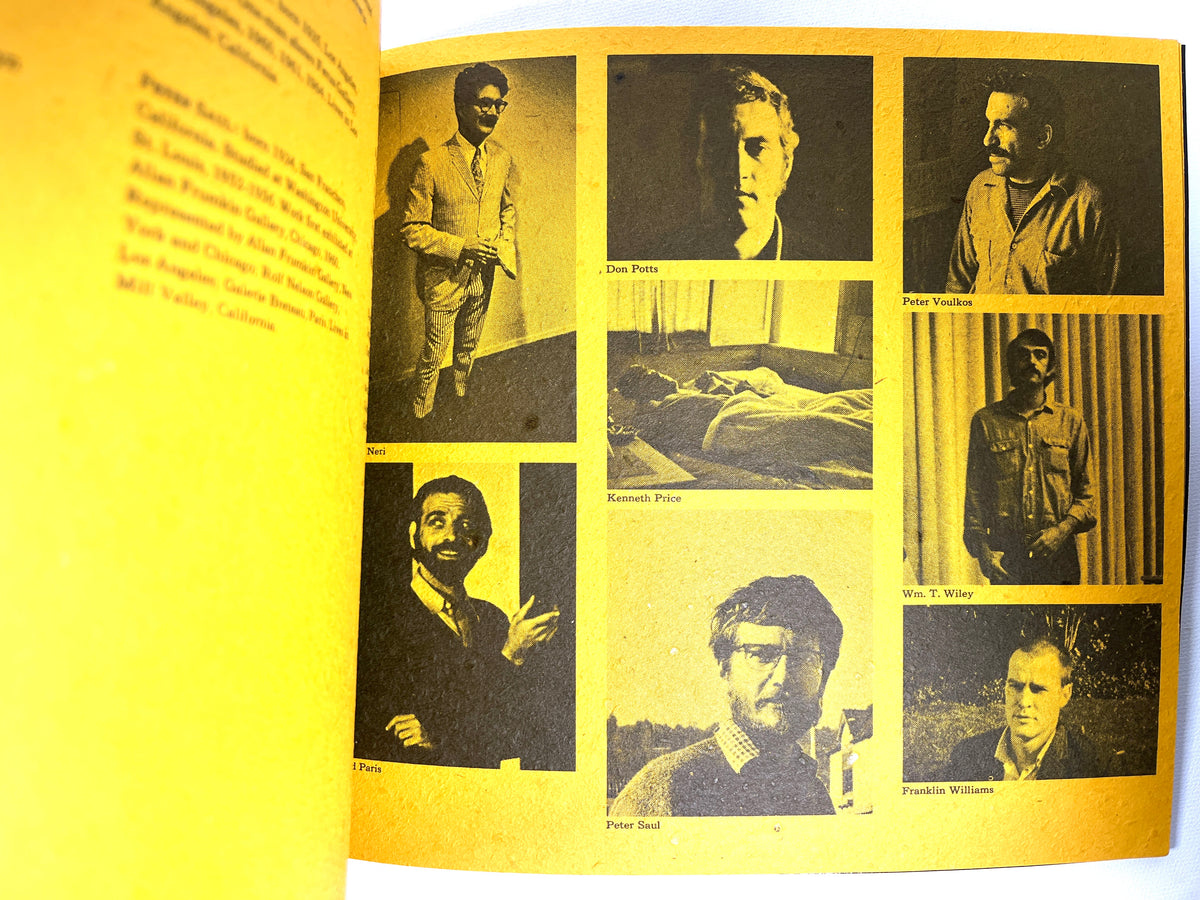 Funk, Peter Selz, 1967, University of California Berkeley, exhibit, catalog, Very Good softcover