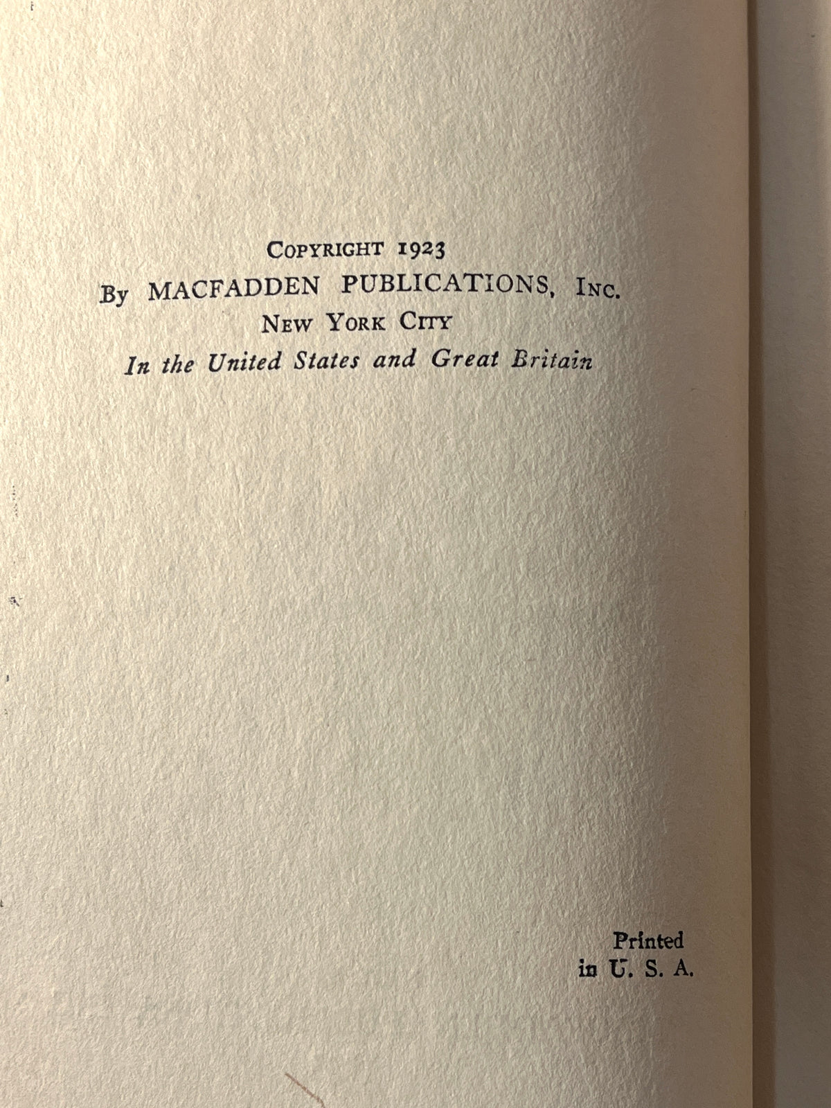 The Fountain of Youth, or Curing by Water, Benedict Lust, 1923