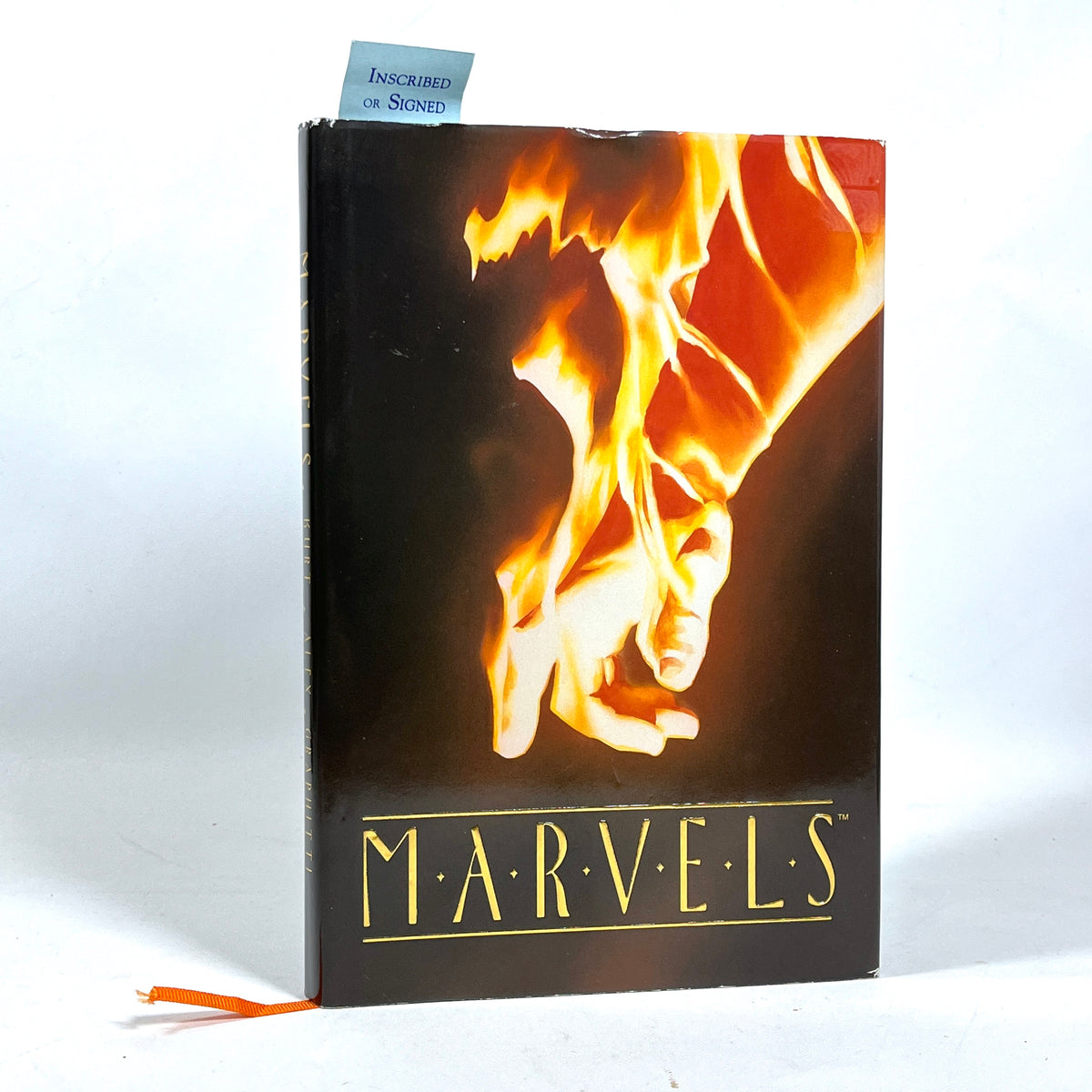 Marvels, Kurt Busiek & Alex Ross, SIGNED 2x, Limited Ed, 1994, Near Fine hardcover w/DJ