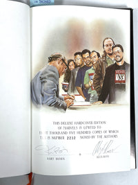 Marvels, Kurt Busiek & Alex Ross, SIGNED 2x, Limited Ed, 1994, Near Fine hardcover w/DJ