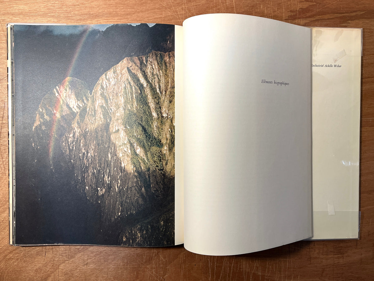 Carnet de Route, Werner Bischof, 1957, Photo Catalogue, Very Good w/DJ