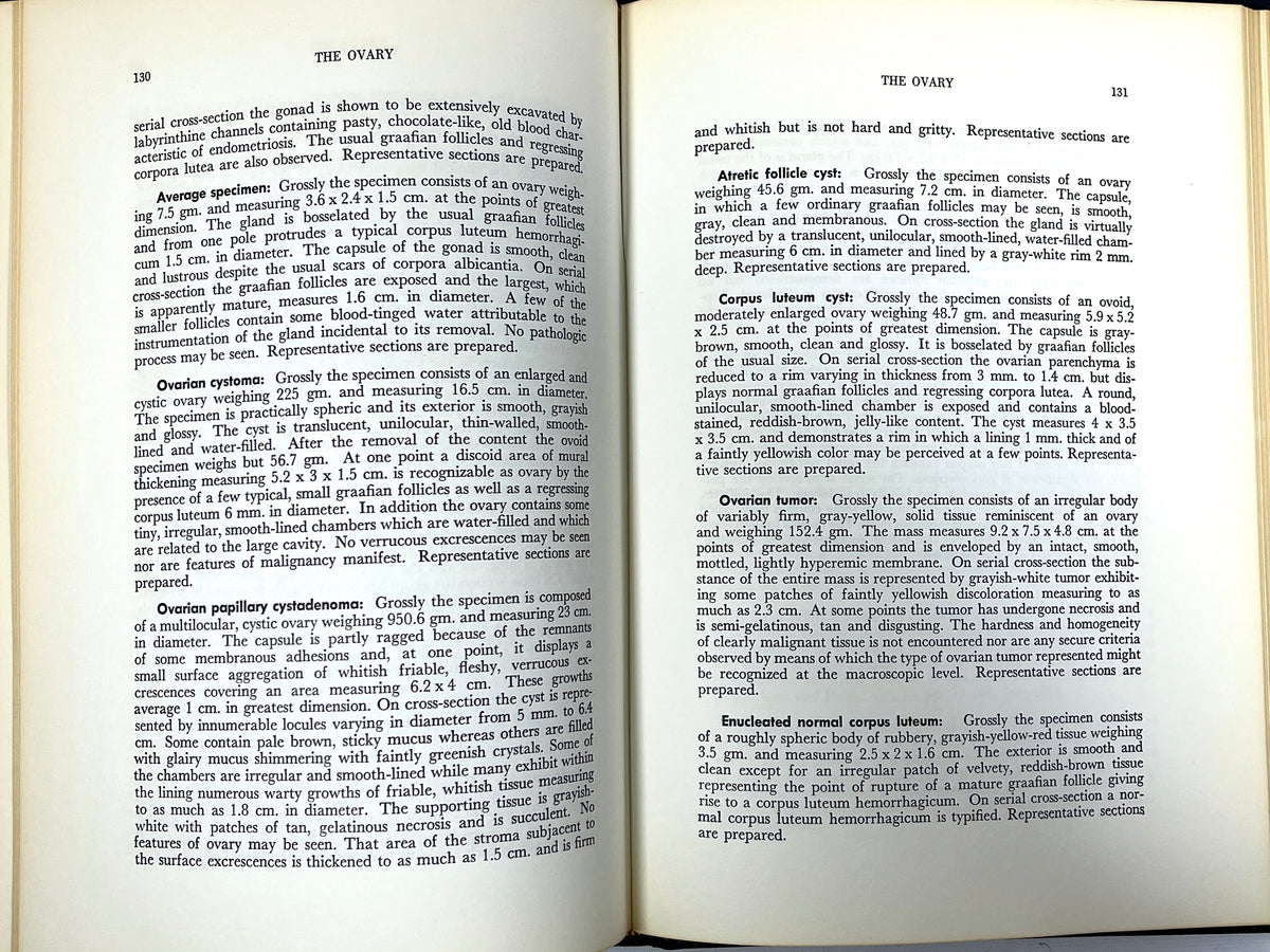 Evaluating Surgery Through Gross Pathology, 1954, Very Good+ hardcover w/ephemera