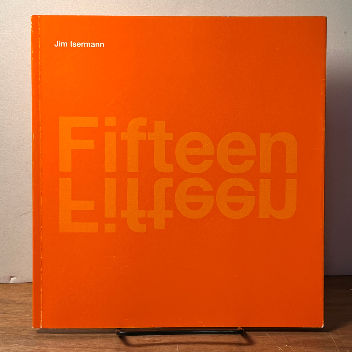 Fifteen: Jim Isermann Survey, SIGNED exhibit catalog, 1998, VG SC