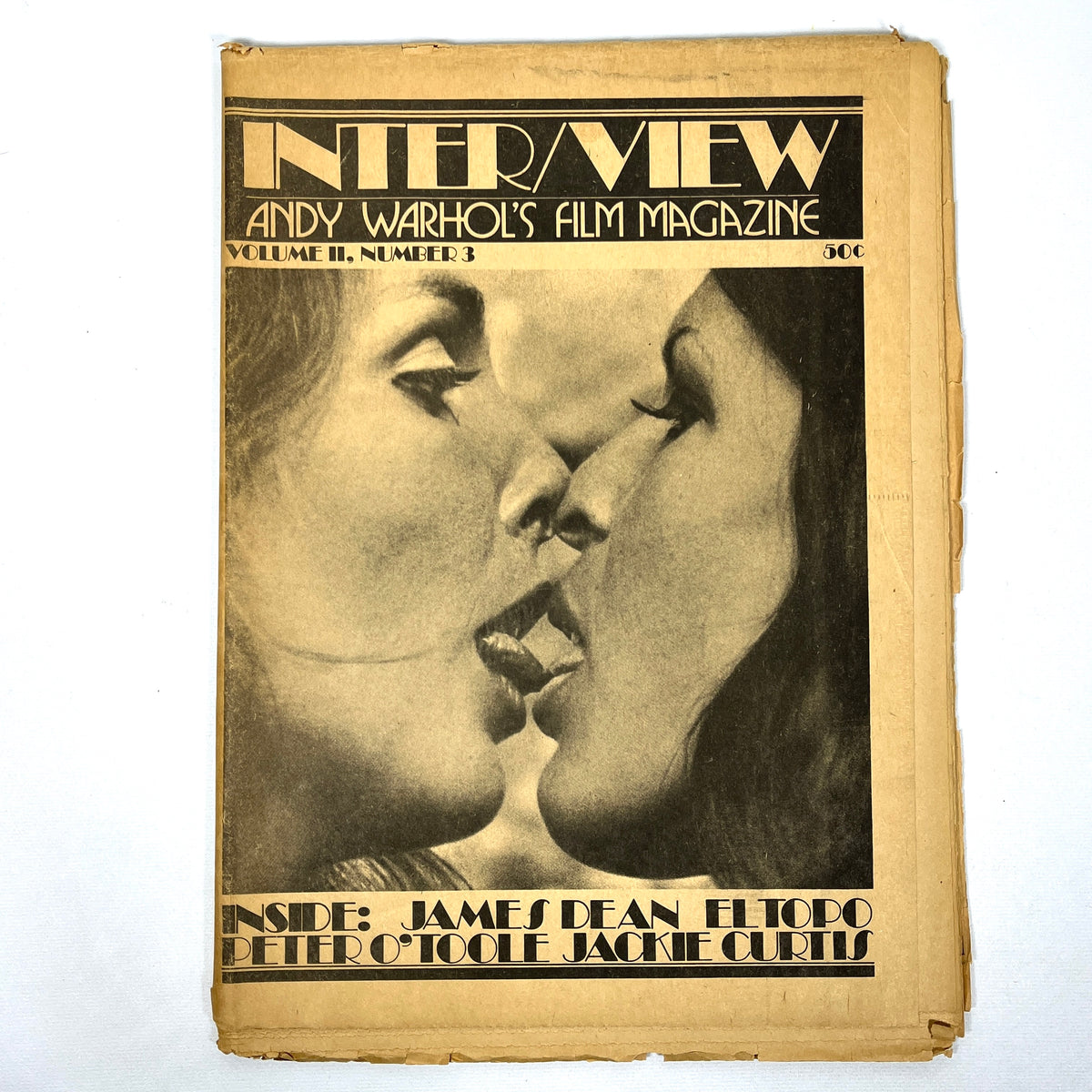 InterView: Andy Warhol's Film Magazine, Vol II. No.3, 1970, Ephemera, Good