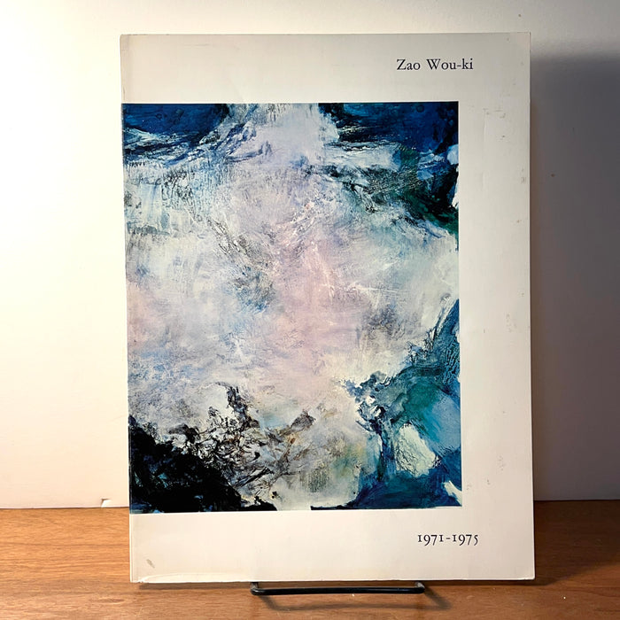 Zao Wou-ki: 1971-1975, Galerie de France et Arts et Metiers Graphiques, 1975, SC, VG.