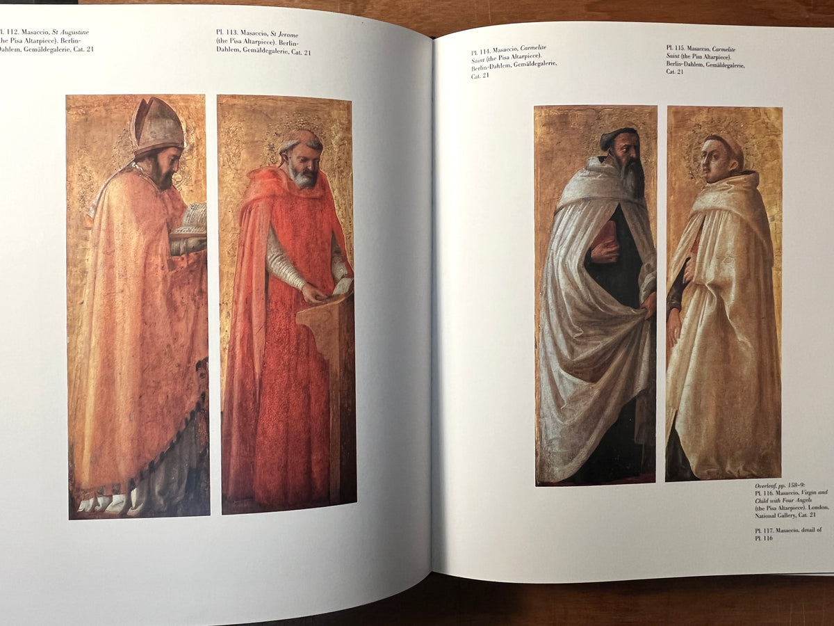 Masaccio and Masolino: A Complete Catalogue, Phaidon, 1993, 1st Ed., Fine w/DJ